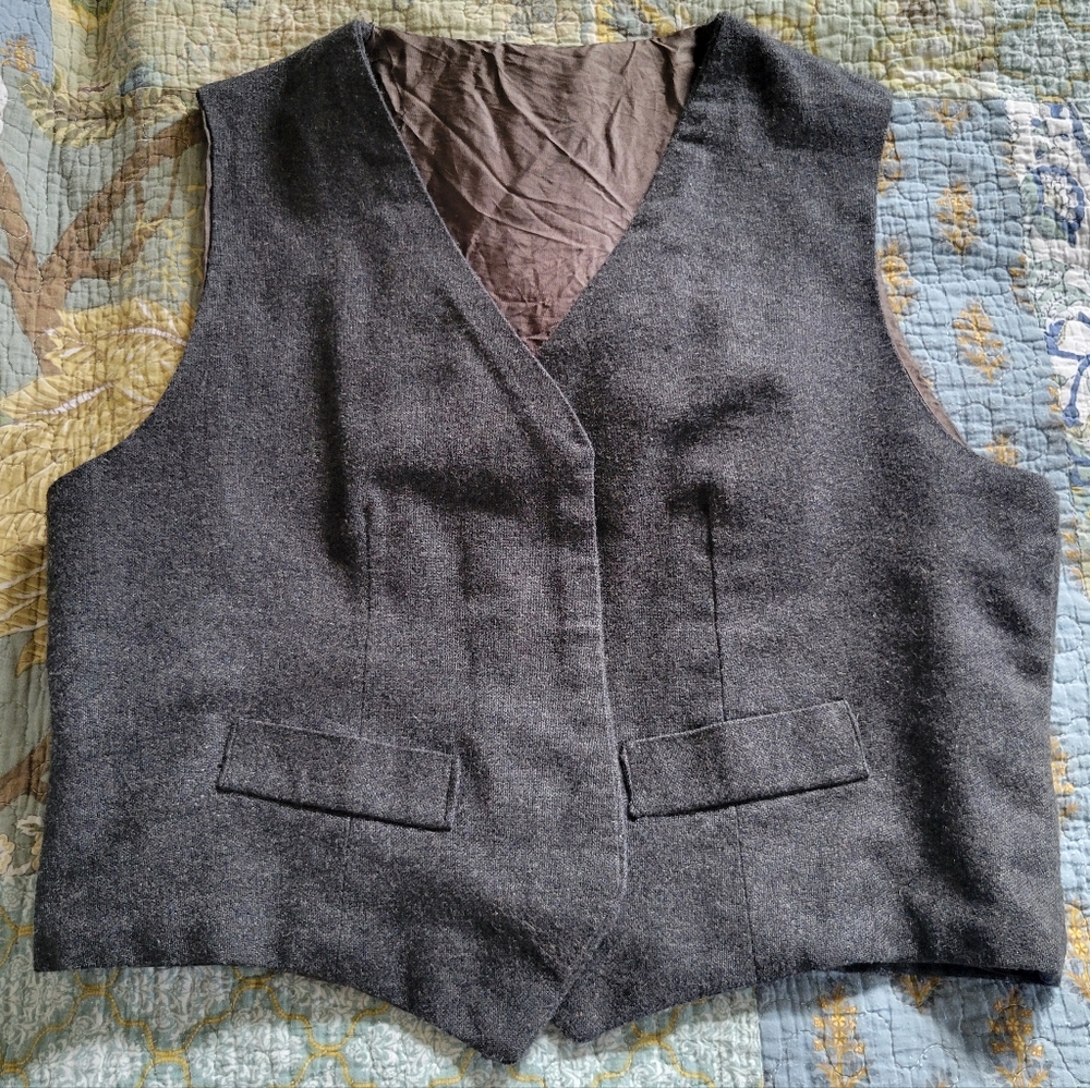 Vintage Gray Vest